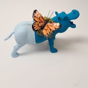 Hand painted animal figurines